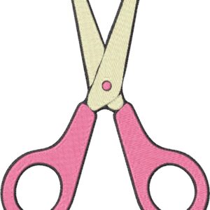 Scissors Design, 7 sizes, Machine Embroidery Design, Scissors shapes Design, Instant