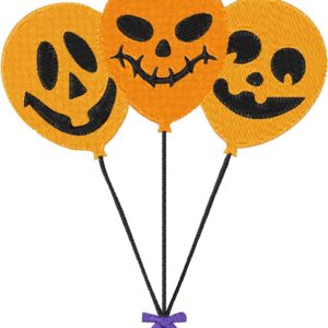 Halloween Design, 7 sizes, Machine Embroidery Design, Halloween shapes Design, Instant