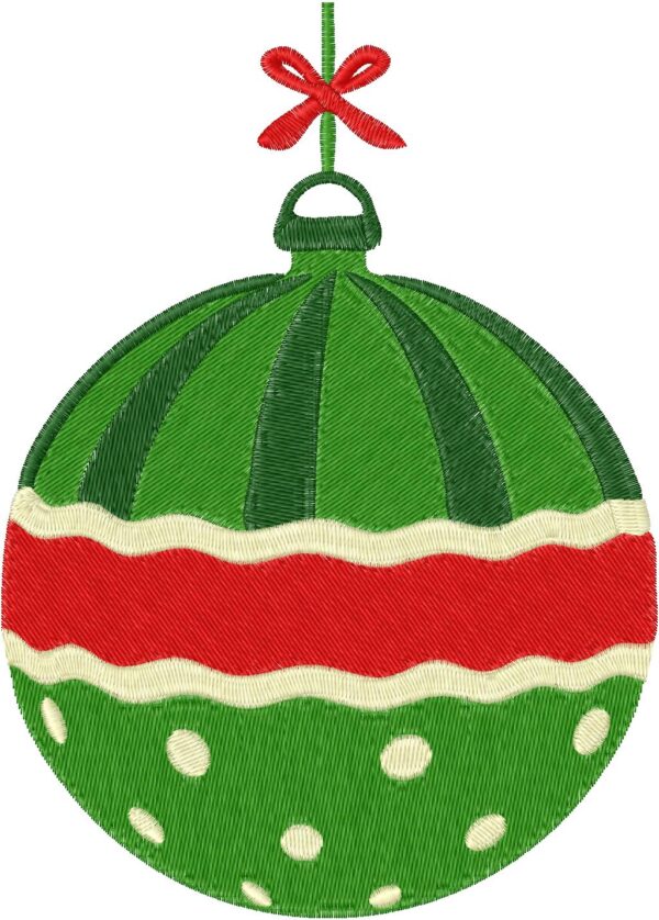 Christmas Bulb Design, 7 sizes, Machine Embroidery Design, Christmas Bulb shapes Design, Instant