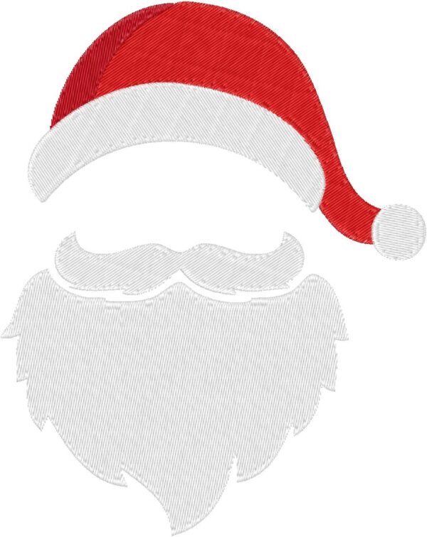 Santa Claus Design, 7 sizes, Machine Embroidery Design, Santa Claus shapes Design, Instant