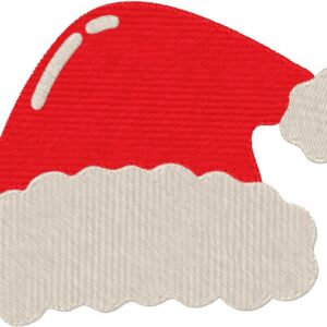 Santa Hat Design, 7 sizes, Machine Embroidery Design, Santa Hat shapes Design, Instant