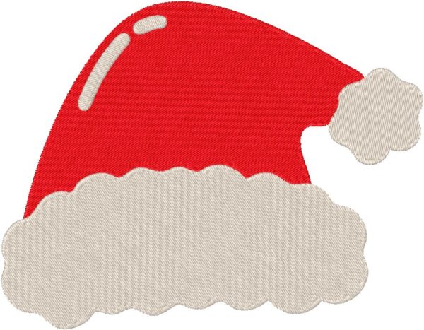 Santa Hat Design, 7 sizes, Machine Embroidery Design, Santa Hat shapes Design, Instant