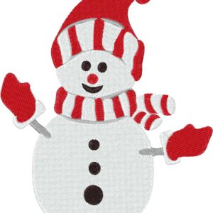 Snowman Design, 7 sizes, Machine Embroidery Design, Snowman shapes Design, Instant