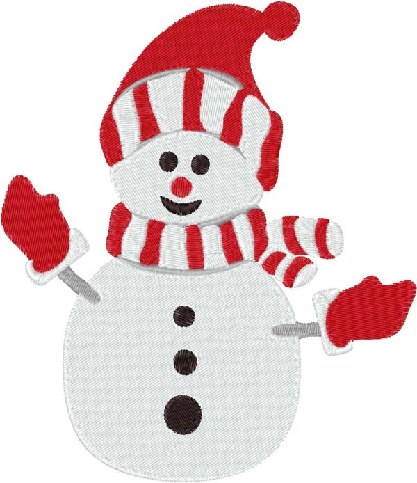 Snowman Design, 7 sizes, Machine Embroidery Design, Snowman shapes Design, Instant