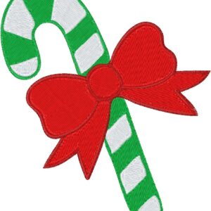 Candy Cane Design, 7 sizes, Machine Embroidery Design, Candy Cane shapes Design, Instant