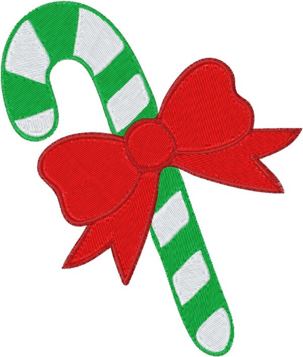 Candy Cane Design, 7 sizes, Machine Embroidery Design, Candy Cane shapes Design, Instant