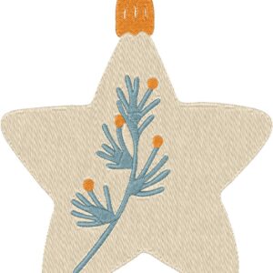 Star Flask Design, 7 sizes, Machine Embroidery Design, Star Flask shapes Design, Instant