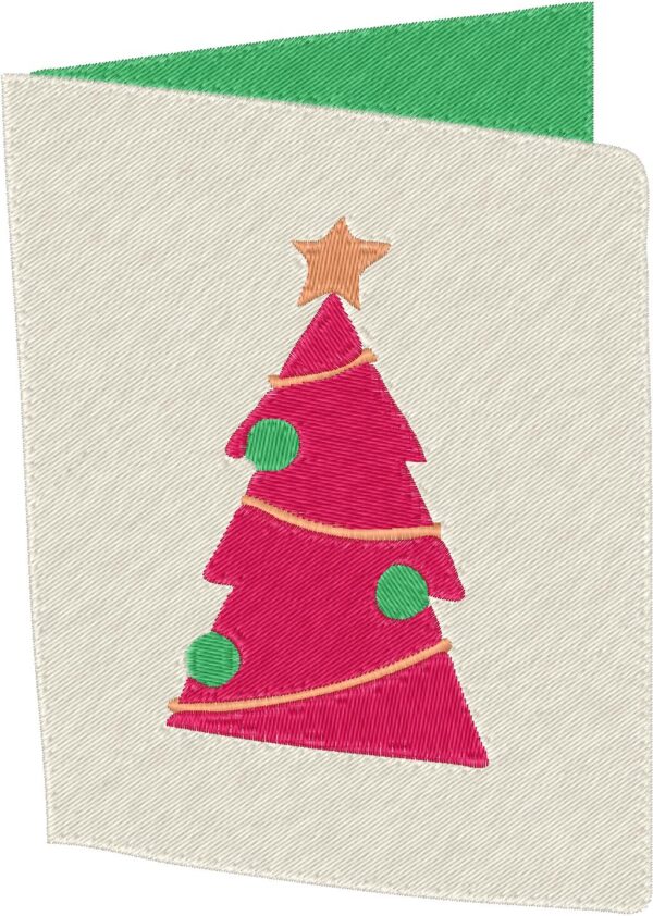 Christmas Card Design, 7 sizes, Machine Embroidery Design, Christmas Card shapes Design, Instant