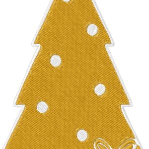 Christmas Tree Design, 7 sizes, Machine Embroidery Design, Christmas Tree shapes Design, Instant